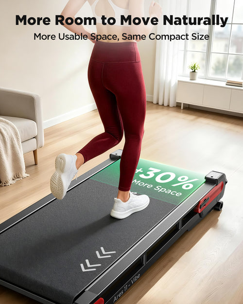 Jogwell Ares 11 Vibe Full Deck Walking Pad with 15%Auto incline and BT speaker